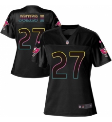 Women's Nike Tampa Bay Buccaneers #27 Ronald Jones II Black NFL Fashion Game Jersey