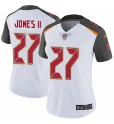 Women's Nike Tampa Bay Buccaneers #27 Ronald Jones II White Stitched NFL Vapor Untouchable Limited Jersey