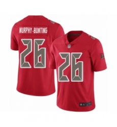 Men's Tampa Bay Buccaneers #26 Sean Murphy-Bunting Limited Red Rush Vapor Untouchable Football Jersey