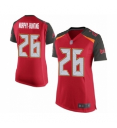 Women's Tampa Bay Buccaneers #26 Sean Murphy-Bunting Game Red Team Color Football Jersey