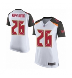 Women's Tampa Bay Buccaneers #26 Sean Murphy-Bunting Game White Football Jersey