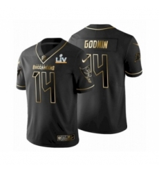 Women's Tampa Bay Buccaneers #14 Chris Godwin Black 2021 Super Bowl LV Jersey