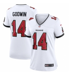 Women's Tampa Bay Buccaneers #14 Chris Godwin Nike White Game Jersey.webp