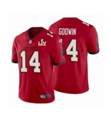 Youth Tampa Bay Buccaneers #14 Chris Godwin Red 2021 Super Bowl LV Jersey