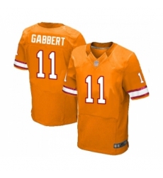 Men's Tampa Bay Buccaneers #11 Blaine Gabbert Elite Orange Glaze Alternate Football Jersey