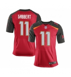 Men's Tampa Bay Buccaneers #11 Blaine Gabbert Elite Red Team Color Football Jersey