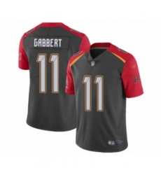 Men's Tampa Bay Buccaneers #11 Blaine Gabbert Limited Gray Inverted Legend Football Jersey