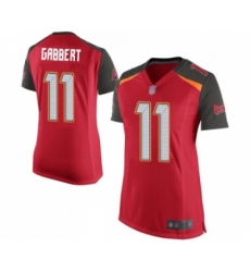 Women's Tampa Bay Buccaneers #11 Blaine Gabbert Game Red Team Color Football Jersey