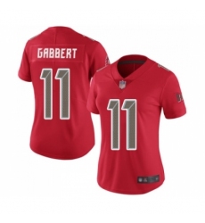 Women's Tampa Bay Buccaneers #11 Blaine Gabbert Limited Red Rush Vapor Untouchable Football Jersey