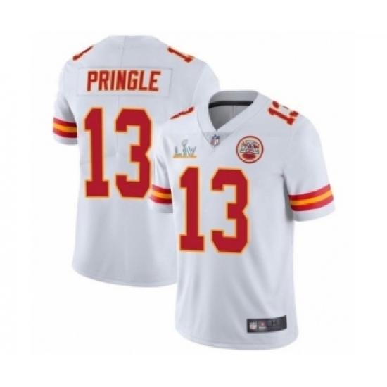 Youth Kansas City Chiefs #13 Byron Pringle White 2021 Super Bowl LV Jersey Youth Kansas City Chiefs #13 Byron Pringle White 2021 Super Bowl LV Jersey