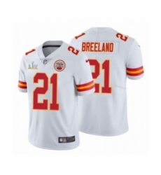 Youth Kansas City Chiefs #21 Bashaud Breeland White 2021 Super Bowl LV Jersey Youth Kansas City Chiefs #21 Bashaud Breeland White 2021 Super Bowl LV Jersey