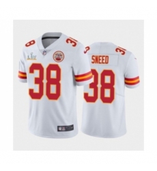 Youth Kansas City Chiefs #38 L'Jarius Sneed White Super Bowl LV Jersey Youth Kansas City Chiefs #38 L'Jarius Sneed White Super Bowl LV Jersey
