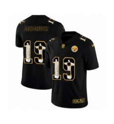 Men's Pittsburgh Steelers #19 JuJu Smith-Schuster Black Jesus Faith Limited Player Football Jersey