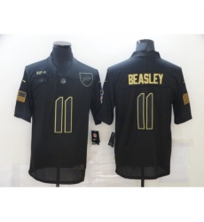Men's Buffalo Bills #11 Cole Beasley Black Nike 2020 Salute To Service Limited Jersey