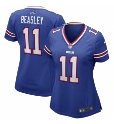 Women's Buffalo Bills #11 Cole Beasley Nike Royal Player Game Jersey