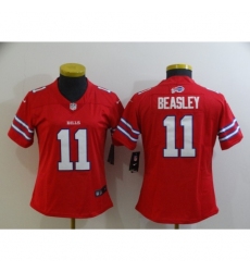 Women's Buffalo Bills #11 Cole Beasley Red Nike Royal Limited Player Jersey