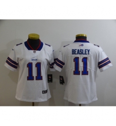 Women's Buffalo Bills #11 Cole Beasley White Nike Royal Player Game Jersey