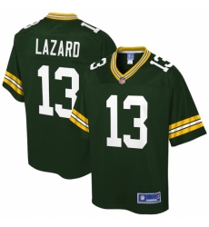 Men's Green Bay Packers #13 Allen Lazard NFL Pro Line Green Team Player Jersey