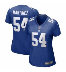 Women's New York Giants #54 Blake Martinez Nike Royal Game Jersey