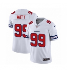 Men's Houston Texans #99 J.J. Watt White Team Logo Cool Edition Jersey
