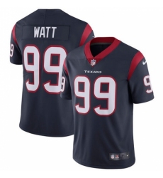 Men's Nike Houston Texans #99 J.J. Watt Limited Navy Blue Team Color Vapor Untouchable NFL Jersey