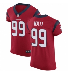 Men's Nike Houston Texans #99 J.J. Watt Red Alternate Vapor Untouchable Elite Player NFL Jersey