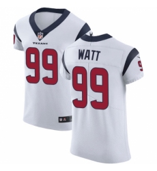 Men's Nike Houston Texans #99 J.J. Watt White Vapor Untouchable Elite Player NFL Jersey
