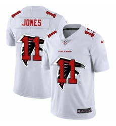 Men's Atlanta Falcons #11 Julio Jones White Nike White Shadow Edition Limited Jersey