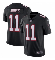 Men's Nike Atlanta Falcons #11 Julio Jones Black Alternate Vapor Untouchable Limited Player NFL Jersey