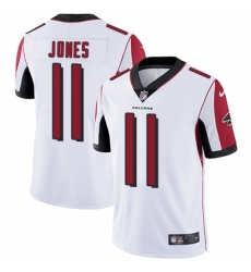 Men's Nike Atlanta Falcons #11 Julio Jones White Vapor Untouchable Limited Player NFL Jersey