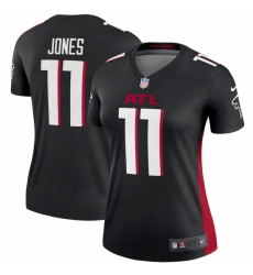 Women's Atlanta Falcons #11 Julio Jones Nike Black Legend Jersey