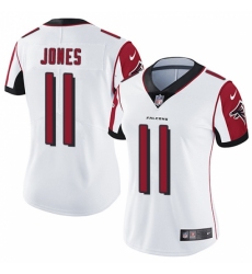 Women's Nike Atlanta Falcons #11 Julio Jones White Vapor Untouchable Limited Player NFL Jersey