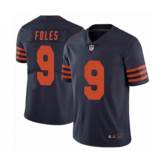 Women's Chicago Bears #9 Nick Foles Alternate Vapor Untouchable Navy Blue Limited Jersey Women's Chicago Bears #9 Nick Foles Alternate Vapor Untouchable Navy Blue Limited Jersey