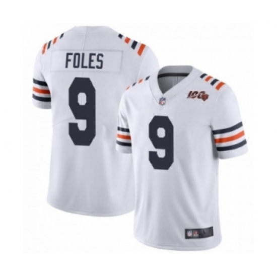 Women's Chicago Bears #9 Nick Foles White Alternate Classic 100th Season Limited Jersey Women's Chicago Bears #9 Nick Foles White Alternate Classic 100th Season Limited Jersey