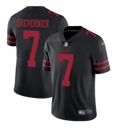 Youth Nike San Francisco 49ers #7 Colin Kaepernick Black Vapor Untouchable Limited Player NFL Jersey Youth Nike San Francisco 49ers #7 Colin Kaepernick Black Vapor Untouchable Limited Player NFL Jersey