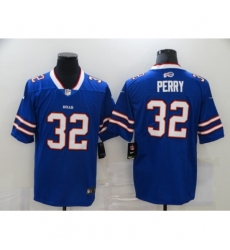 Men's Nike Buffalo Bills #32 Senorise Perry NFL Limited Blue Jersey