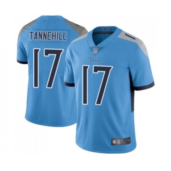 Men's Tennessee Titans #17 Ryan Tannehill Light Blue Alternate Vapor Untouchable Limited Player Football Jersey Men's Tennessee Titans #17 Ryan Tannehill Light Blue Alternate Vapor Untouchable Limited Player Football Jersey