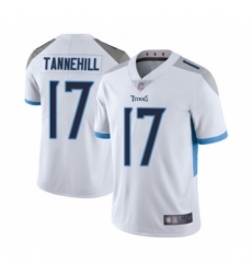 Men's Tennessee Titans #17 Ryan Tannehill White Vapor Untouchable Limited Player Football Jersey