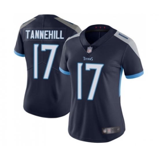 Women's Tennessee Titans #17 Ryan Tannehill Navy Blue Team Color Vapor Untouchable Limited Player Football Jersey Women's Tennessee Titans #17 Ryan Tannehill Navy Blue Team Color Vapor Untouchable Limited Player Football Jersey
