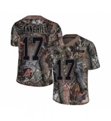 Youth Tennessee Titans #17 Ryan Tannehill Limited Camo Rush Realtree Football Jersey