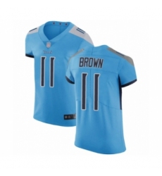 Men's Tennessee Titans #11 A.J. Brown Light Blue Alternate Vapor Untouchable Elite Player Football Jersey
