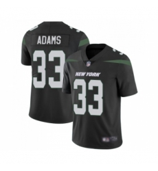 Men's New York Jets #33 Jamal Adams Black Alternate Vapor Untouchable Limited Player Football Jersey