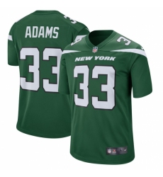 Men's New York Jets #33 Jamal Adams Nike Green Player Game Jersey