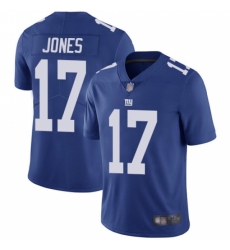 Nike New York Giants #17 Daniel Jones Royal Blue Team Color Men's Stitched NFL Vapor Untouchable Limited Jersey