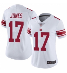 Women's Nike New York Giants #17 Daniel Jones White Stitched NFL Vapor Untouchable Limited Jersey