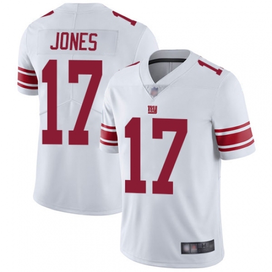 Youth Nike New York Giants #17 Daniel Jones White Stitched NFL Vapor Untouchable Limited Jersey Youth Nike New York Giants #17 Daniel Jones White Stitched NFL Vapor Untouchable Limited Jersey