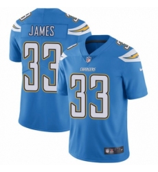 Men's Nike Los Angeles Chargers #33 Derwin James Electric Blue Alternate Vapor Untouchable Limited Player NFL Jersey