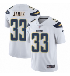 Men's Nike Los Angeles Chargers #33 Derwin James White Vapor Untouchable Limited Player NFL Jersey