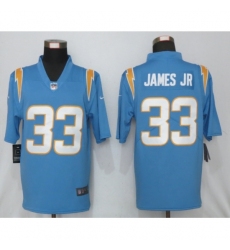 Nike NFL Los Angeles Chargers #33 Derwin James jr Powder Blue 2020 Vapor Limited Jersey