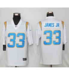 Nike NFL Los Angeles Chargers #33 Derwin James jr White 2020 Vapor Limited Jersey